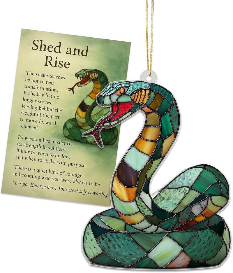 HONOCOOLS Store Suncatcher Ornament with Story Card – Acrylic Window Hanging Decor, Birthday Gifts for Men, Inspirational Gift, Christmas Ornament, Meaningful Gift for Coworkers, Boss, Friends (Sun-58) (Sun-70) - Image 1